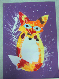 Use your imagination to make your own fox masterpiece!