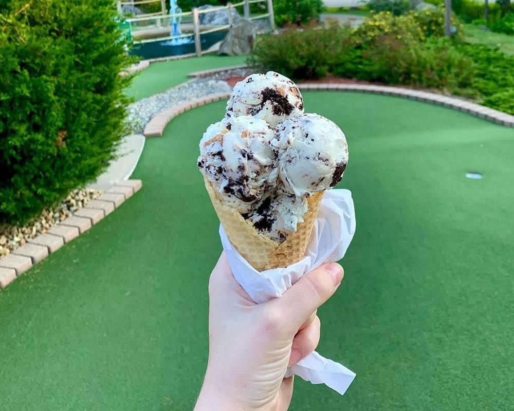 Mini Golf Ice Cream