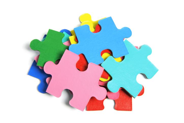 picture of colorful puzzle pieces